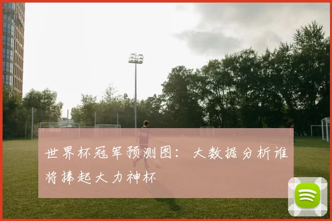 世界杯冠军预测图：大数据分析谁将捧起大力神杯