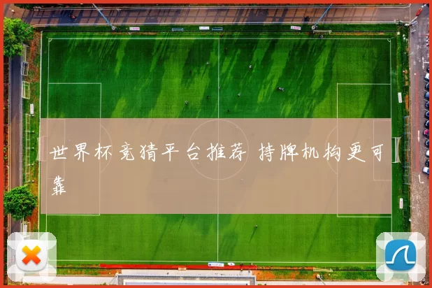 世界杯竞猜平台推荐 持牌机构更可靠